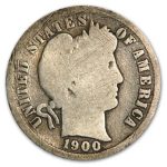 1900-S Barber Dime AG