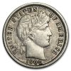1900-S Barber Dime VF