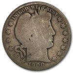 1900-S Barber Half Dollar AG