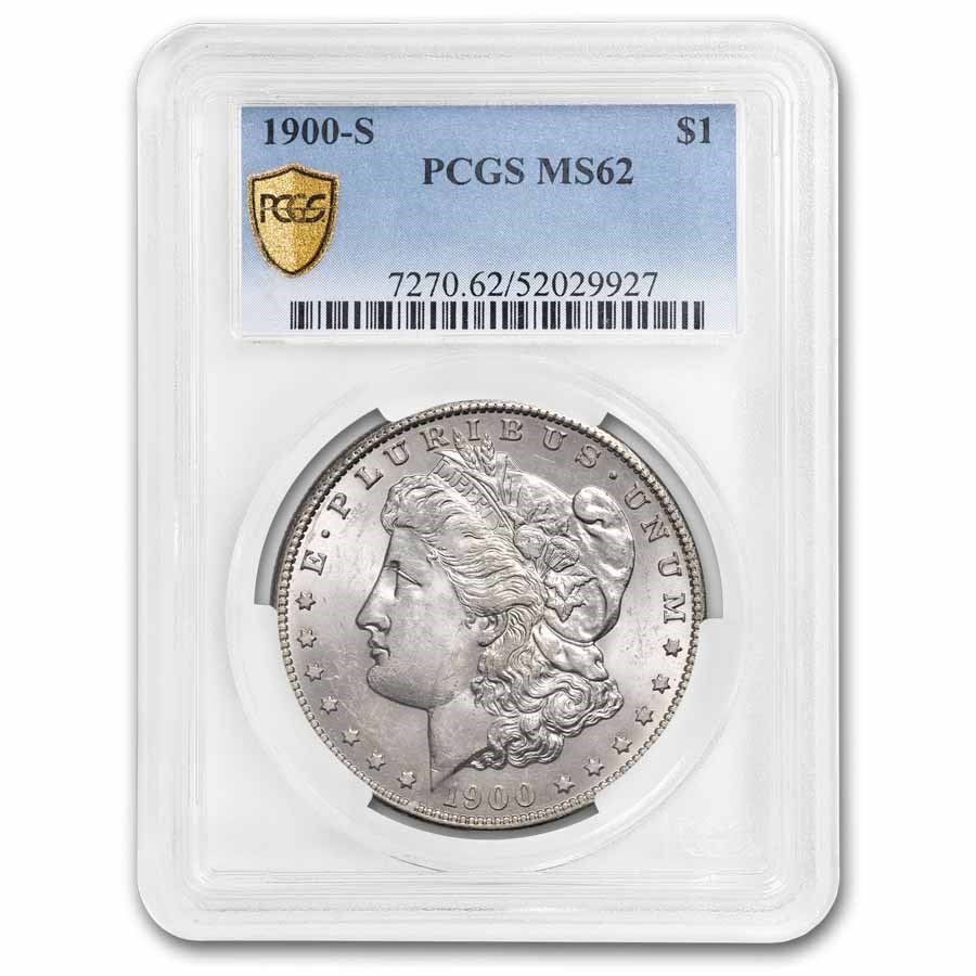 1900-S Morgan Dollar MS-62 PCGS
