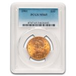 1901 $10 Liberty Gold Eagle MS-65 PCGS