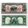 1901 $10 U.S. Note Lewis & Clark/Bison VF+ (Fr#121)