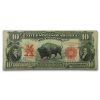 1901 $10 U.S. Note Lewis & Clark/Bison VF (Fr#122)