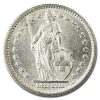 1901-1967 Switzerland Silver 2 Francs Avg Circ