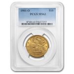 1901-O $10 Liberty Gold Eagle MS-63 PCGS