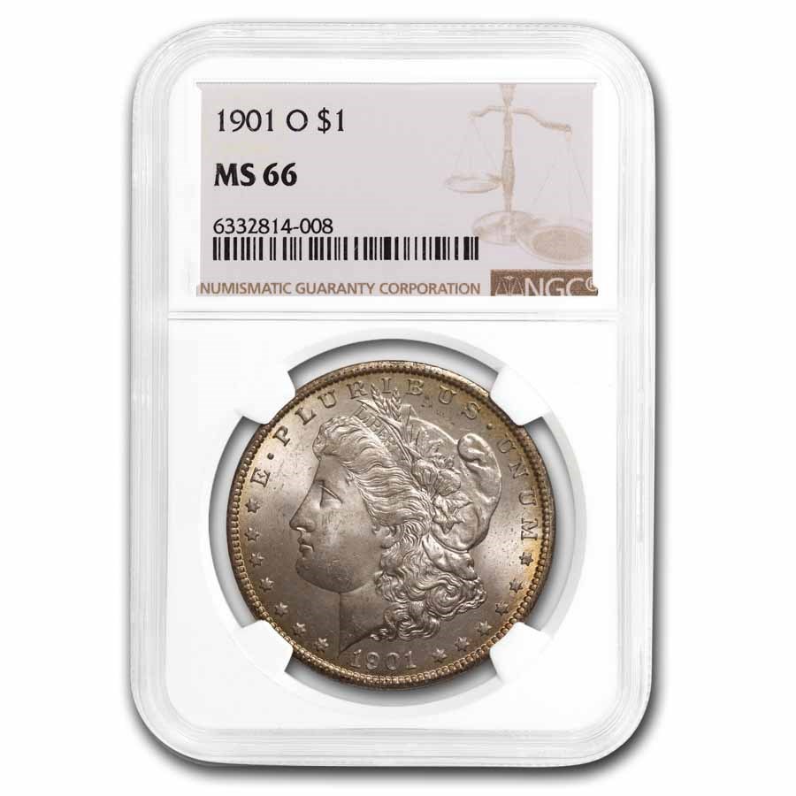 1901-O Morgan Dollar MS-66 NGC