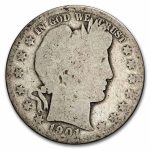 1901-S Barber Half Dollar Fair