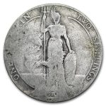 1902-1910 Great Britain Silver Florin Edward VII Average Circ