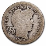 1902-O Barber Dime AG
