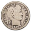 1902-O Barber Dime VG