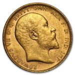 1902-P Australia Gold Sovereign Edward VII BU