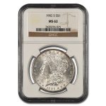 1902-S Morgan Dollar MS-62 NGC