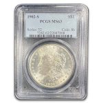 1902-S Morgan Dollar MS-63 PCGS
