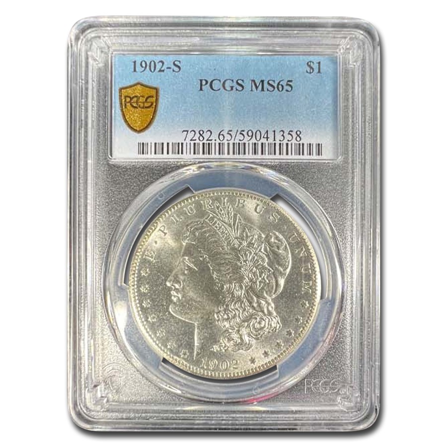 1902-S Morgan Dollar MS-65 PCGS