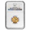 1903 $2.50 Liberty Gold Quarter Eagle MS-61 NGC