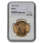 1903-S $20 Liberty Gold Double Eagle MS-62 NGC