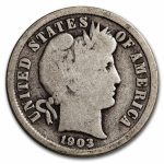 1903-S Barber Dime Good