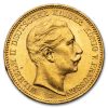 1904-A Germany Gold 20 Marks Prussia Wilhelm II BU