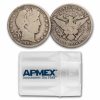 1904 Barber Half Dollar 20-Coin Roll Avg Circ