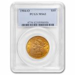 1904-O $10 Liberty Gold Eagle MS-62 PCGS