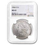 1904-O Morgan Dollar MS-63 NGC