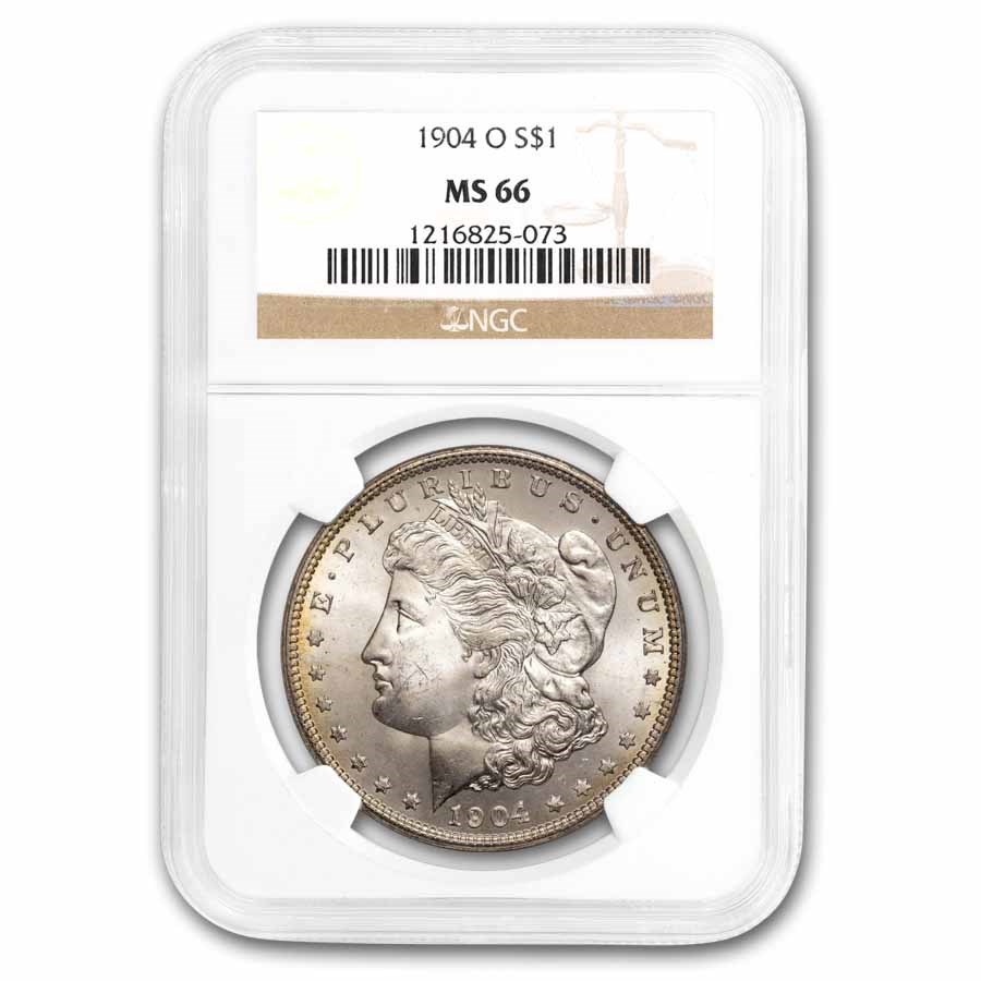 1904-O Morgan Dollar MS-66 NGC