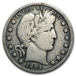 1904-S Barber Half Dollar Fine