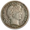 1905 Barber Dime Fine