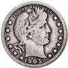 1905 Barber Quarter VG