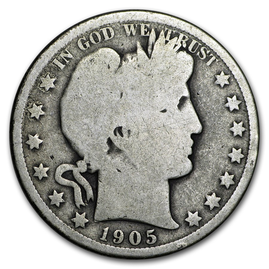 1905-O Barber Half Dollar AG