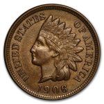 1906 Indian Head Cent BU (Brown)