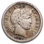 1906-S Barber Dime Fine