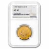 1907 $10 Indian Gold Eagle MS-62 NGC