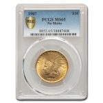 1907 $10 Indian Gold Eagle MS-65 PCGS