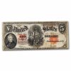 1907 $5.00 Legal Tender Andrew Jackson/Woodchopper VG (Fr#91)