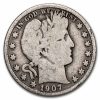 1907 Barber Half Dollar Good