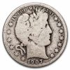 1907-O Barber Half Dollar Good