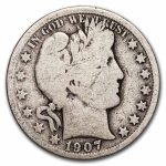 1907-O Barber Half Dollar Good
