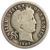 1907-S Barber Dime Good