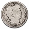 1907-S Barber Half Dollar Good