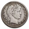 1907-S Barber Quarter Fine