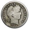 1908 Barber Dime Good/VG