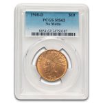 1908-D $10 Indian Gold Eagle No Motto MS-62 PCGS