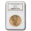 1908-D $20 St Gaudens Gold w/Motto MS-62 NGC