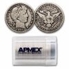 1908-D Barber Half Dollar 20-Coin Roll Avg Circ