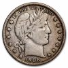 1908-D Barber Half Dollar VF