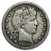 1908-D Barber Quarter VF