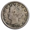 1908 Liberty Head V Nickel Fine