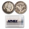 1908-O Barber Half Dollar 20-Coin Roll Avg Circ