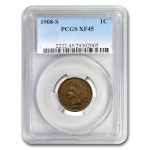 1908-S Indian Head Cent XF-45 PCGS